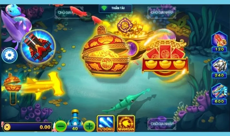Cách Chơi Bắn Cá Thần Tài JBO Chinh Phục Đại Gia Ngư Cực Dễ 2 Giao diện chơi Bắn Cá Thần Tài JBO