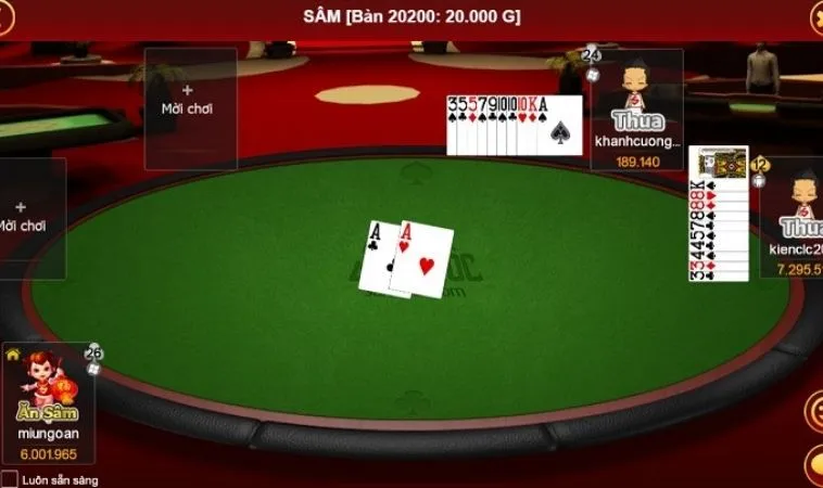 Bỏ Túi Bí Kíp Chơi Sâm Lốc Nhà Cái JBO Từ Các Cao Thủ Hàng Đầu 2 Giao diện chơi Sâm Lốc Nhà Cái JBO