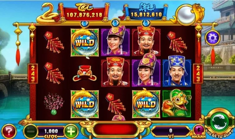 Các biểu tượng trong game Nổ Hũ Táo Quân JBO